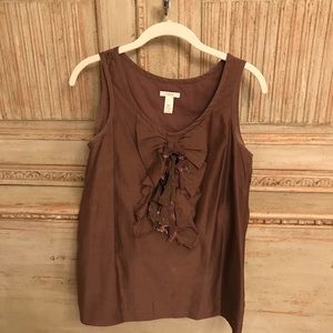 J. Crew sleeveless blouse
